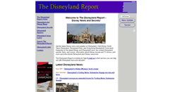 Desktop Screenshot of disneylandreport.com
